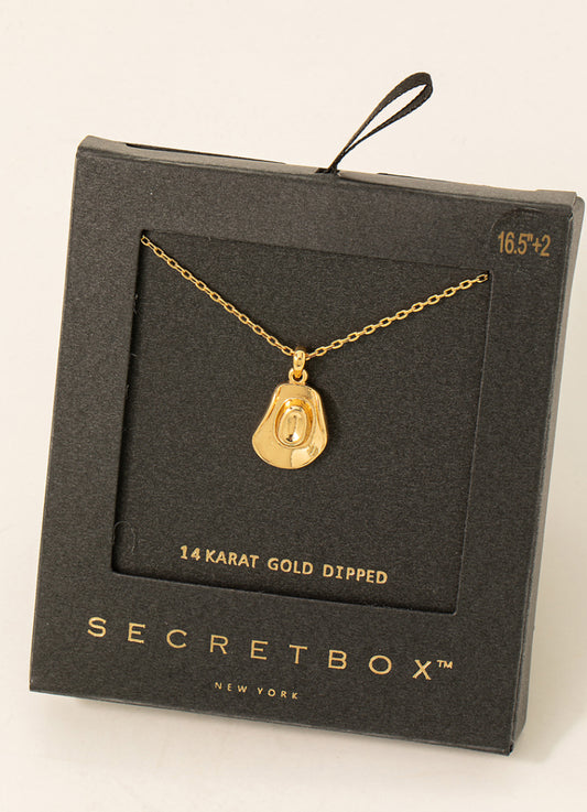 Cowboy Hat Necklace