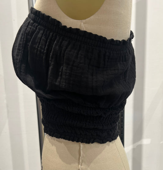 Freda Shirred Detail Tube Top