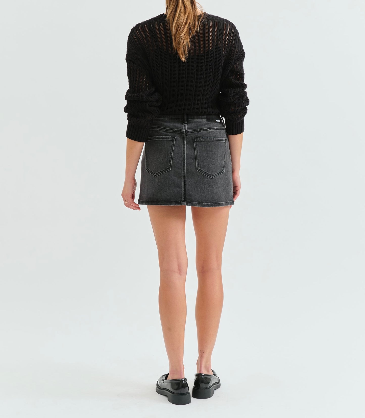 Daze Malibu Mini Skirt  in Spade