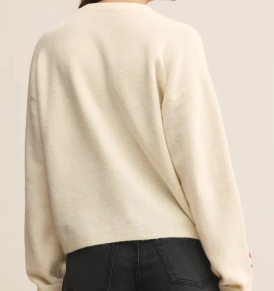 Z Supply TIE THE RIBBON SWEATER