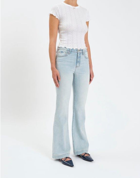 The Heart Breaker Mid Rise Flare in Swoon Vintage
