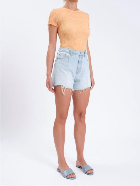 The Knockout Tear & Repair Cargo Short in Lost Love