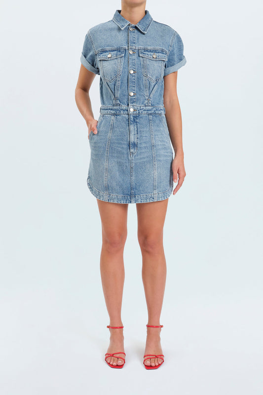Daze Topanga Mini Denim Dress
