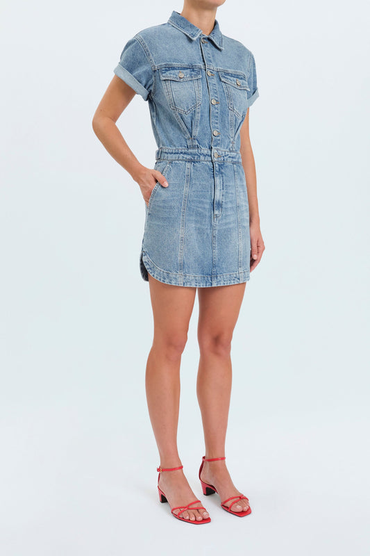 Daze Topanga Mini Denim Dress