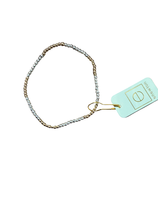 enewton Blissful Silver & Gold 2mm Bracelet