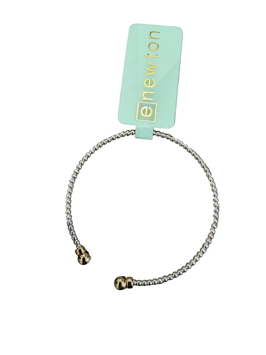 enewton  classic sterling mixed metal 2mm bead cuff