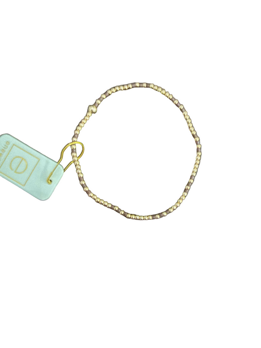 enewton  hope joy pattern 2mm bead bracelet-chocolate