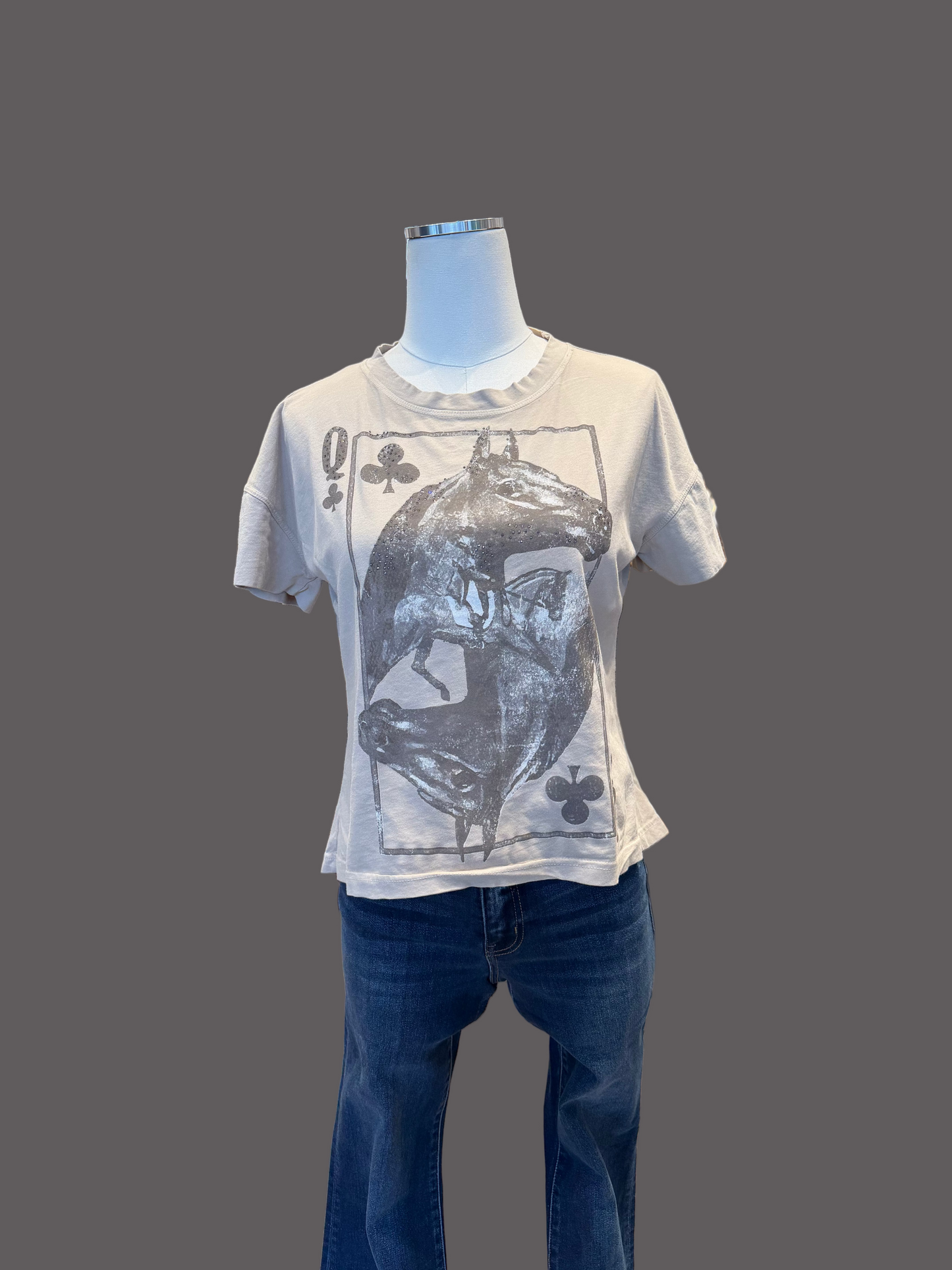 Bling Horse Queen Hi-Lo Graphic Tee