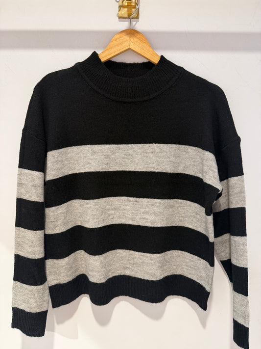 Velvet Heart Belinda Long Sleeve Stripe Sweater