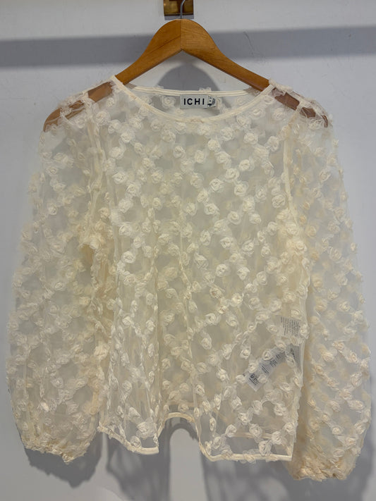 Kara Long Sleeve Sheer Top