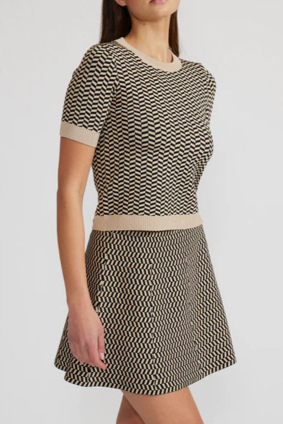 Lucy Paris Warren Knit Top
