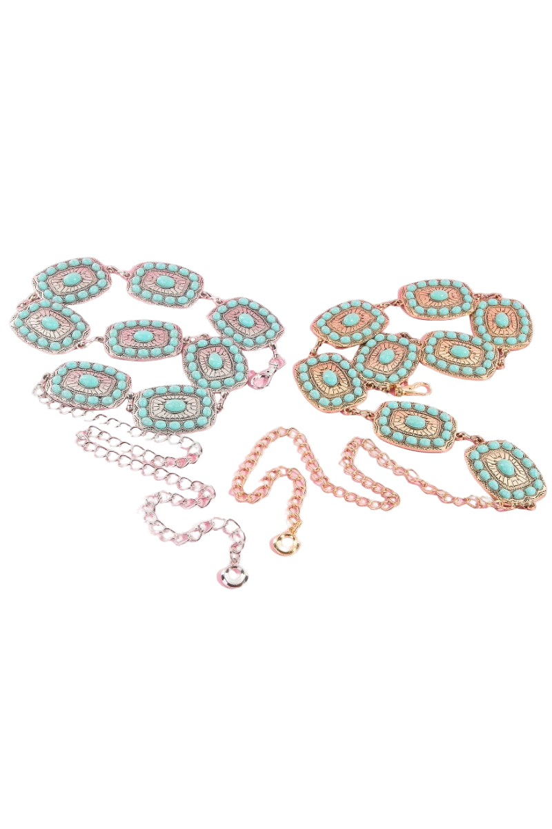 Desert Sky Concho Chain Belt