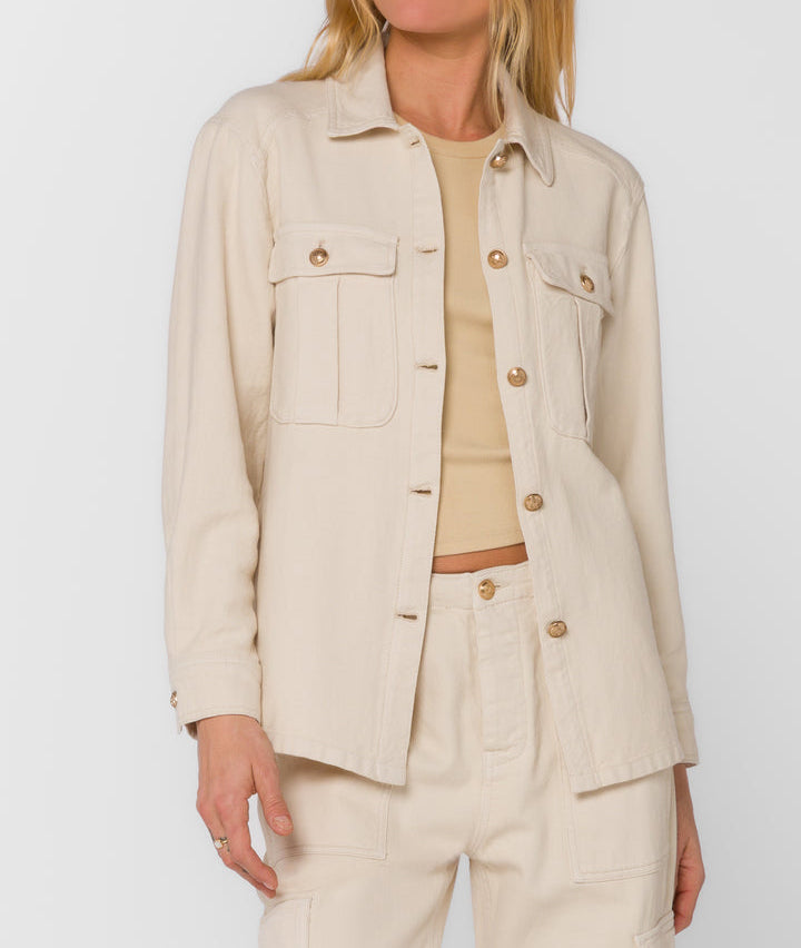 Velvet Heart Siri Fiberglass Shacket