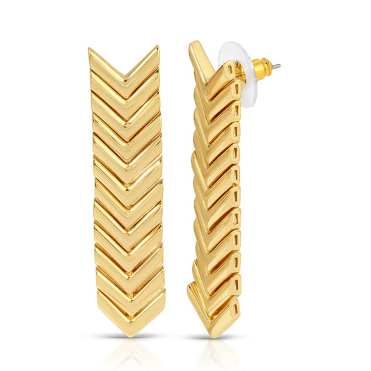 Lani Chevron Earring