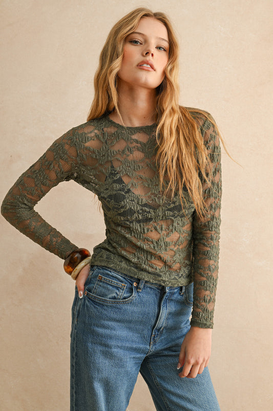 Stevie Floral Long Sleeve top