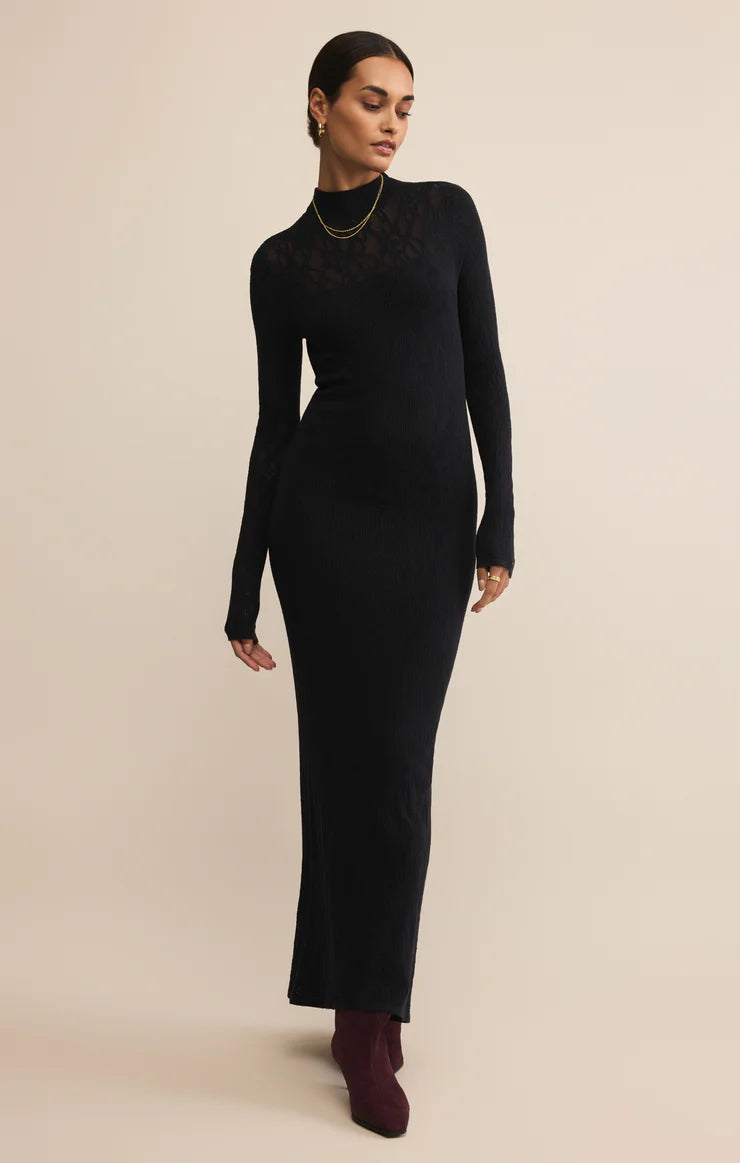 Z Supply | Aden Mesh Sweater Maxi Dress