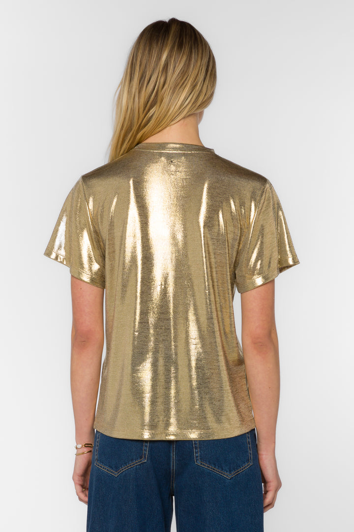 Velvet Heart Zelda Gold Tee