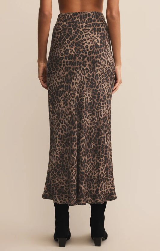 Z Supply Izabel Leopard Skirt