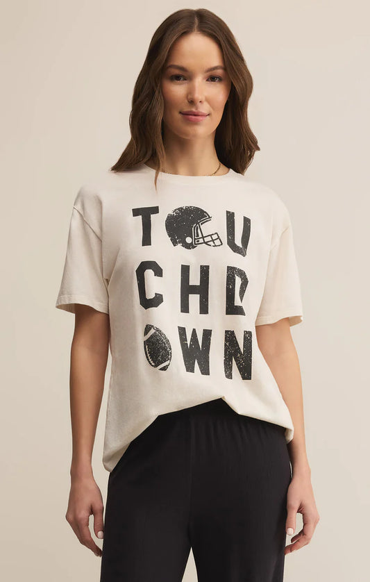 Z Supply Boyfriend Touchdown Graphic Tee