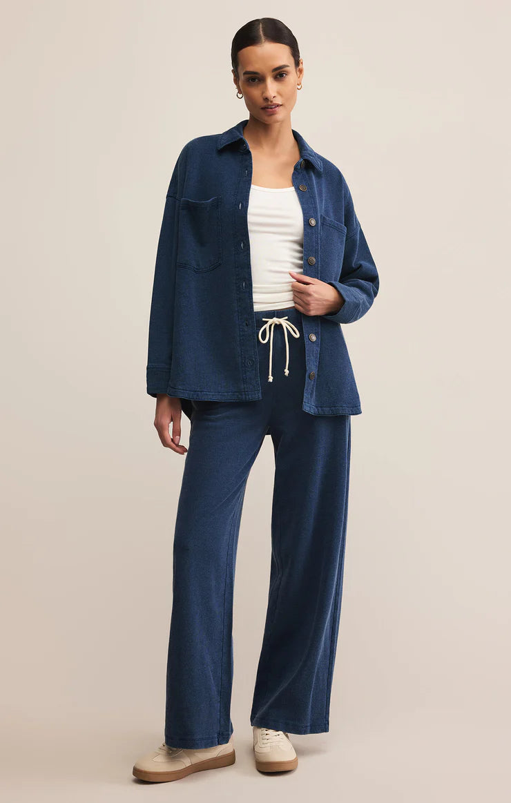 Z Supply | All Day Knit Jacket Indigo