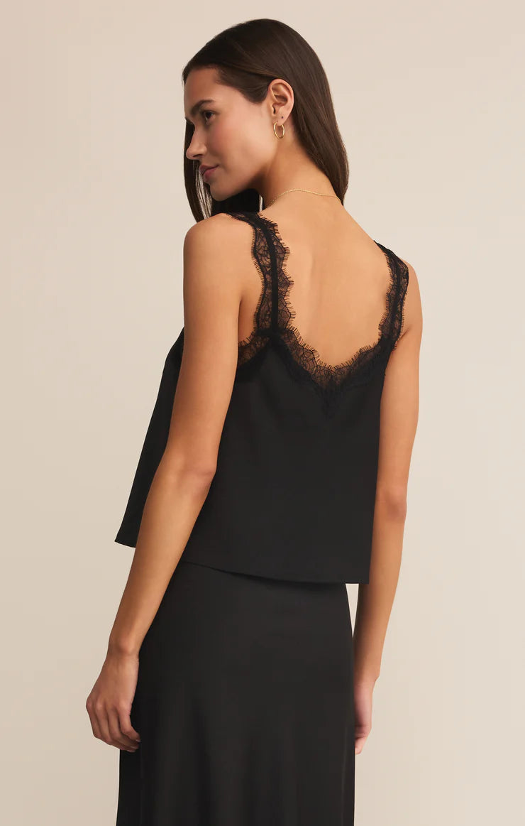 Z Supply| Uma Lace Satin Tank