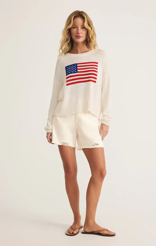 Z Supply Sienna Flag Sweater