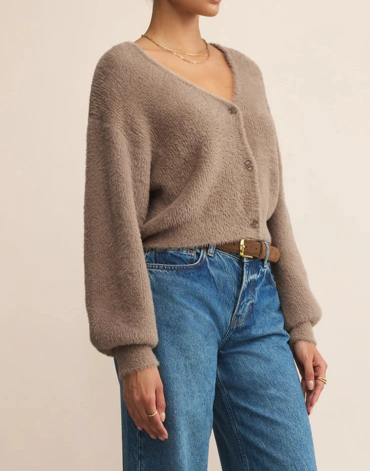 Z Supply Sadira Fluffy Crop Cardigan
