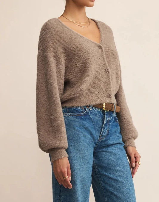 Z Supply Sadira Fluffy Crop Cardigan