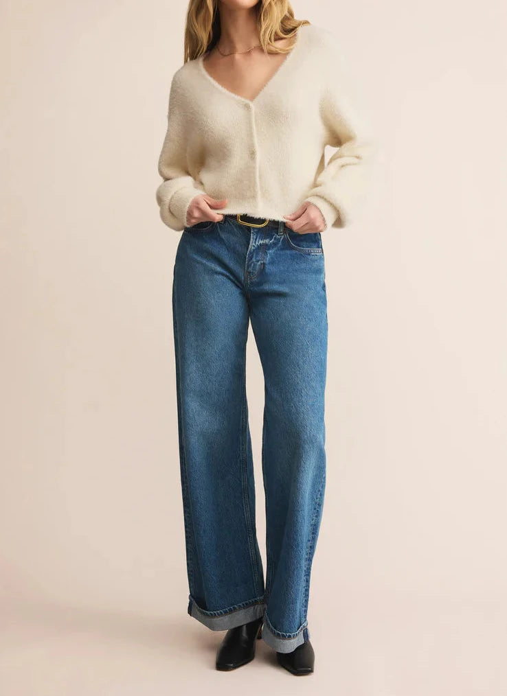 Z Supply Sadira Fluffy Crop Cardigan