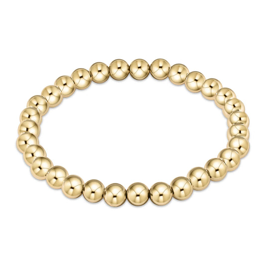 Enewton  classic gold 6mm bead bracelet