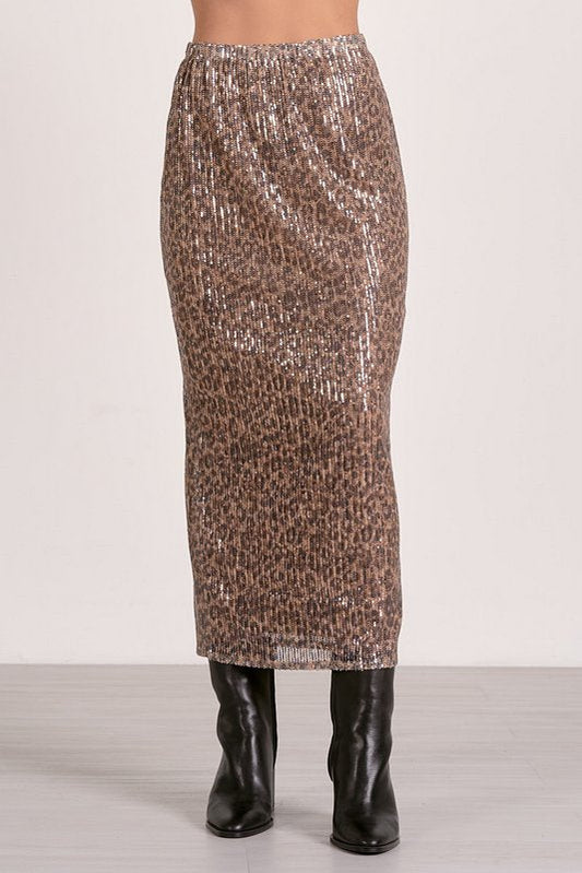 Timeless Hannah Glamour Sequin Midi Skirt