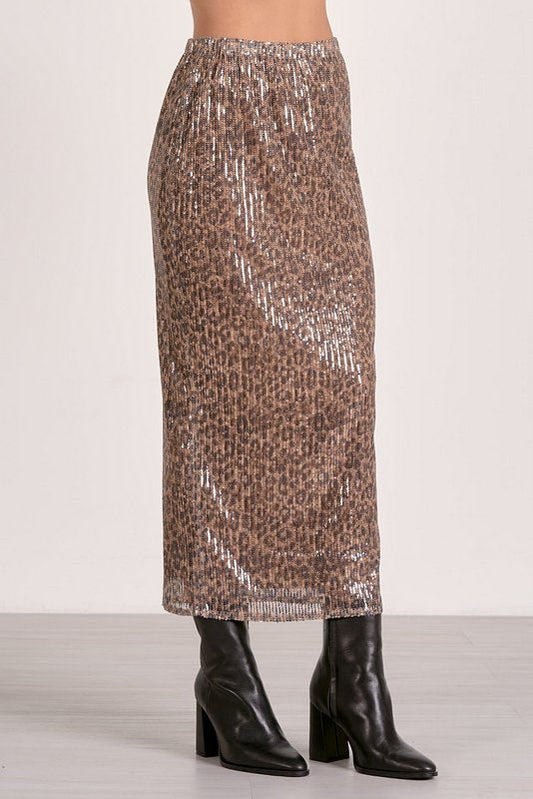 Timeless Hannah Glamour Sequin Midi Skirt