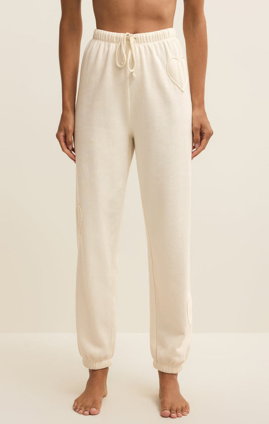 Z Supply Heart It Fleece Jogger