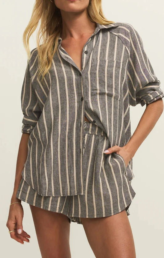 Z Supply The Perfect Line Top Black