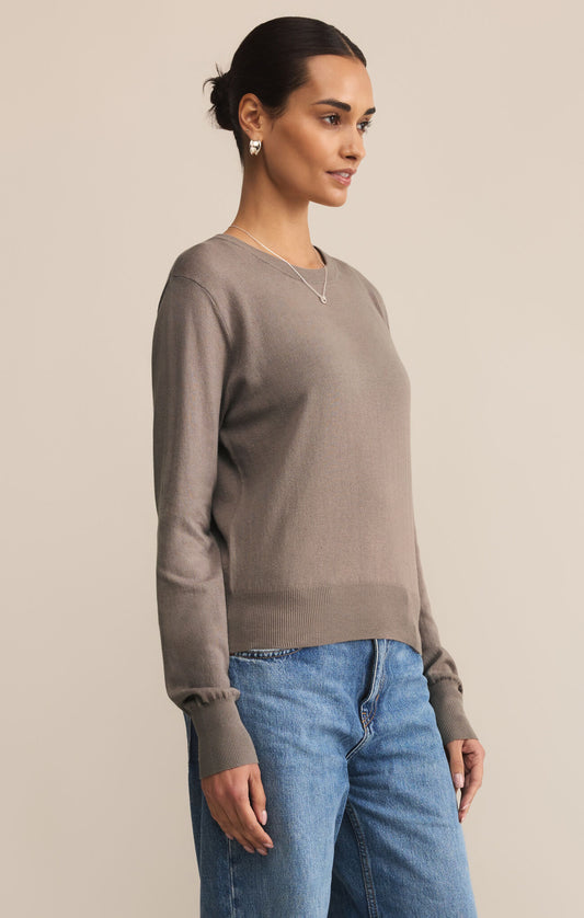 Z Supply The Perfect Layer Sweater Light Tavem