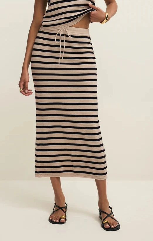 Z Supply Emori Striped Skirt