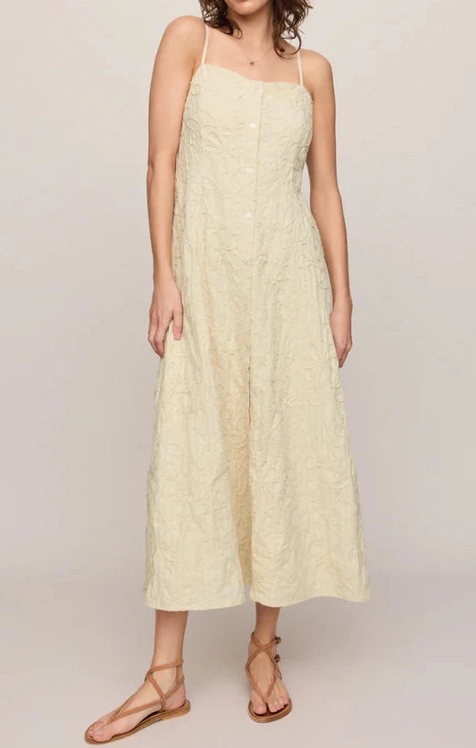 Z Supply ANGEL EYES TEXTURED MIDI DRESS